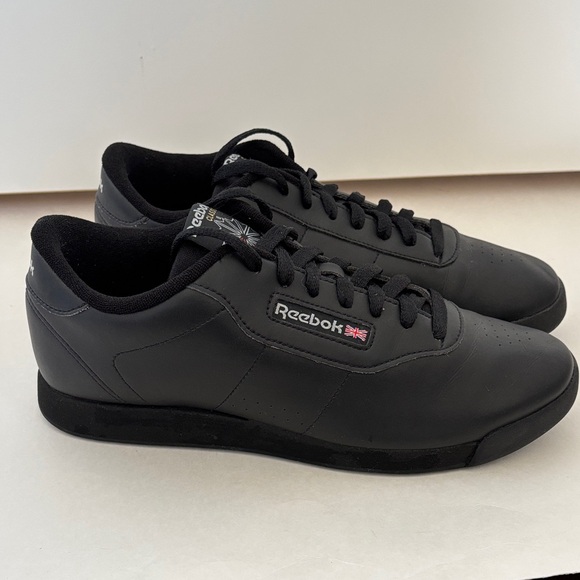 Reebok Classic Leather All Black Mens Size 11